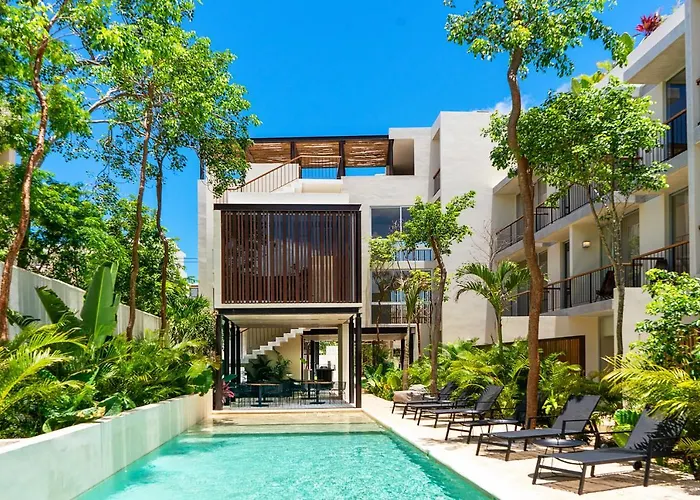 Hotel Chic With Swim-up Pool Access Tulum